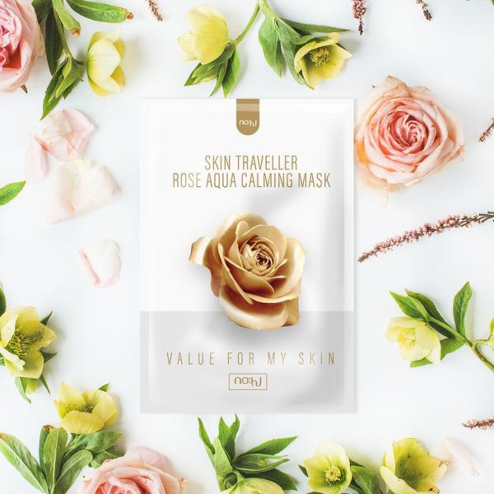 NOHJ Skin Traveller Rose Aqua Calming Mask